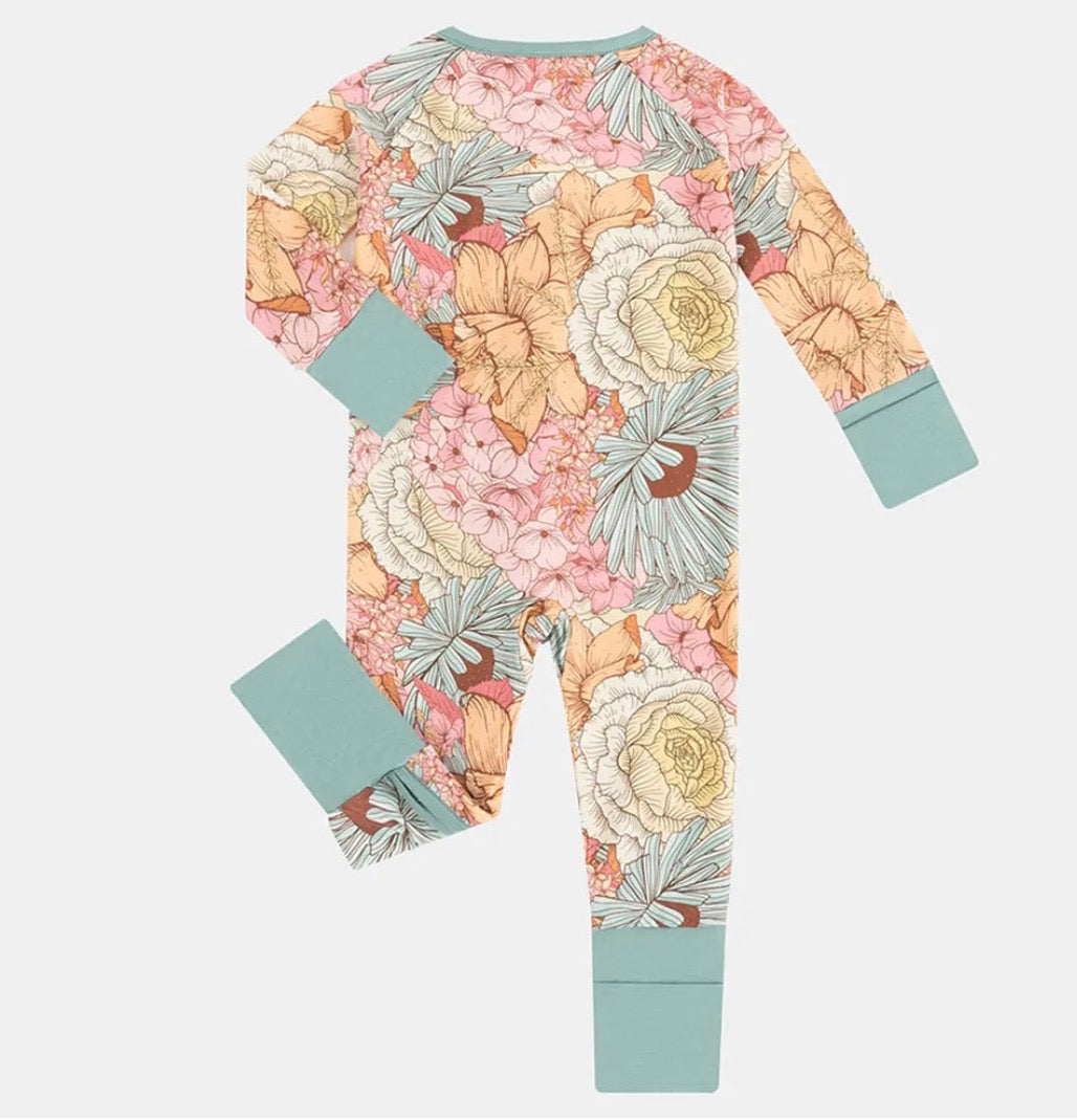 Vintage Floral Bamboo Sleeper