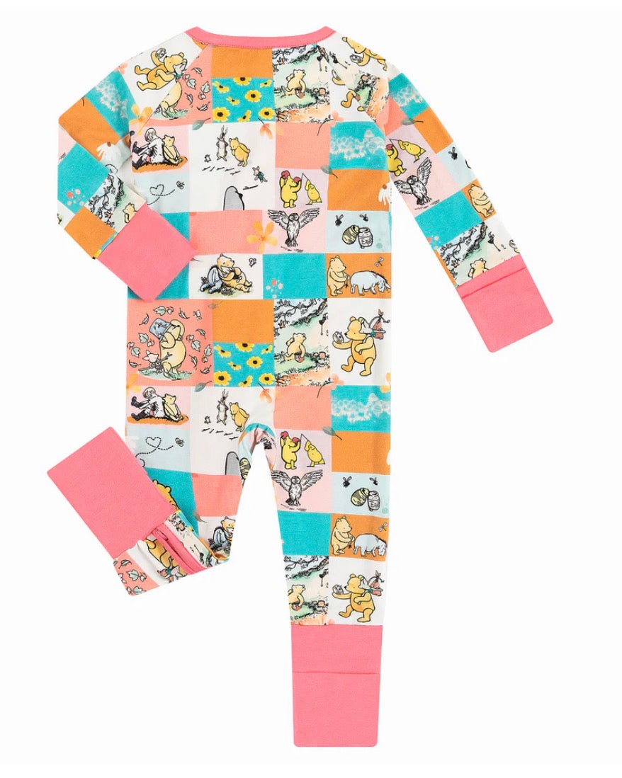 Quilted Golden Bear Bamboo Sleeper