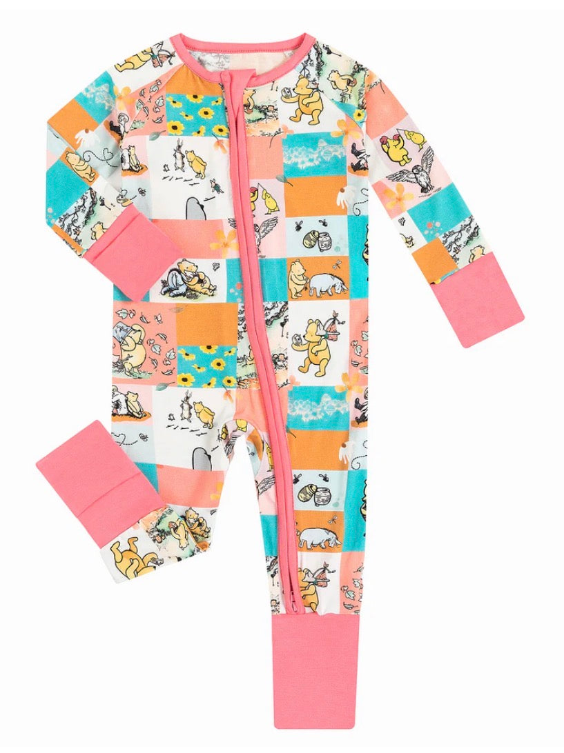 Quilted Golden Bear Bamboo Sleeper