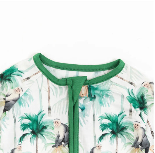 Palms + Monkeys Bamboo Sleeper