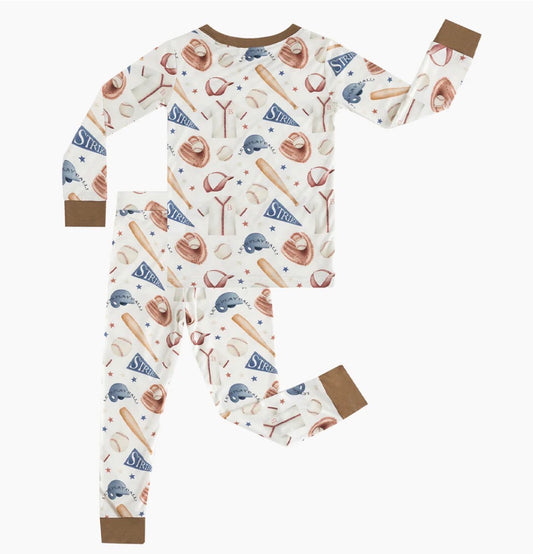Baseball Team Pajama Set