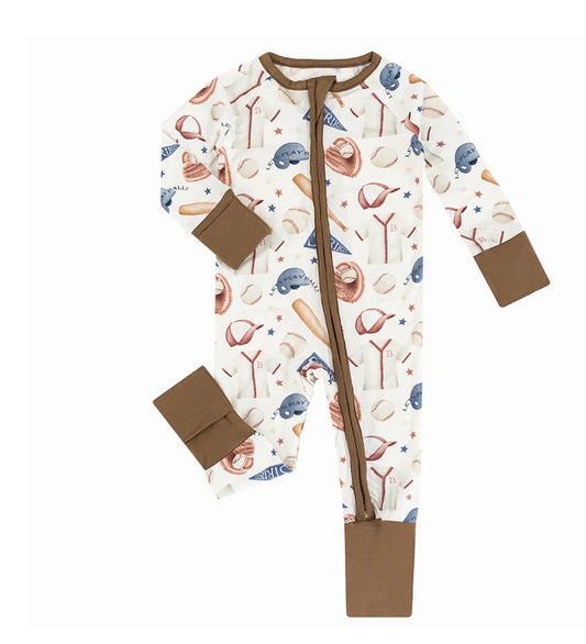 Baseball Team Bamboo Sleeper