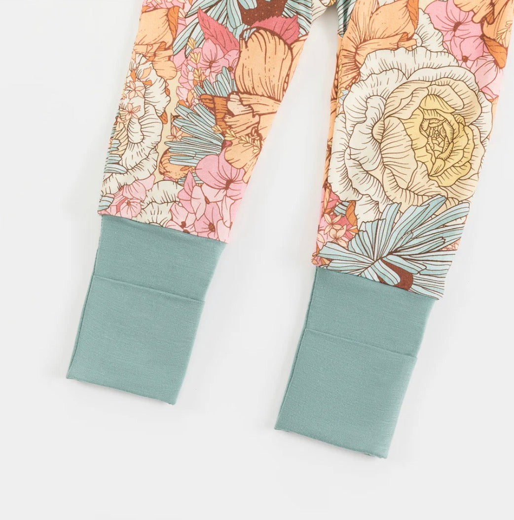 Vintage Floral Bamboo Sleeper