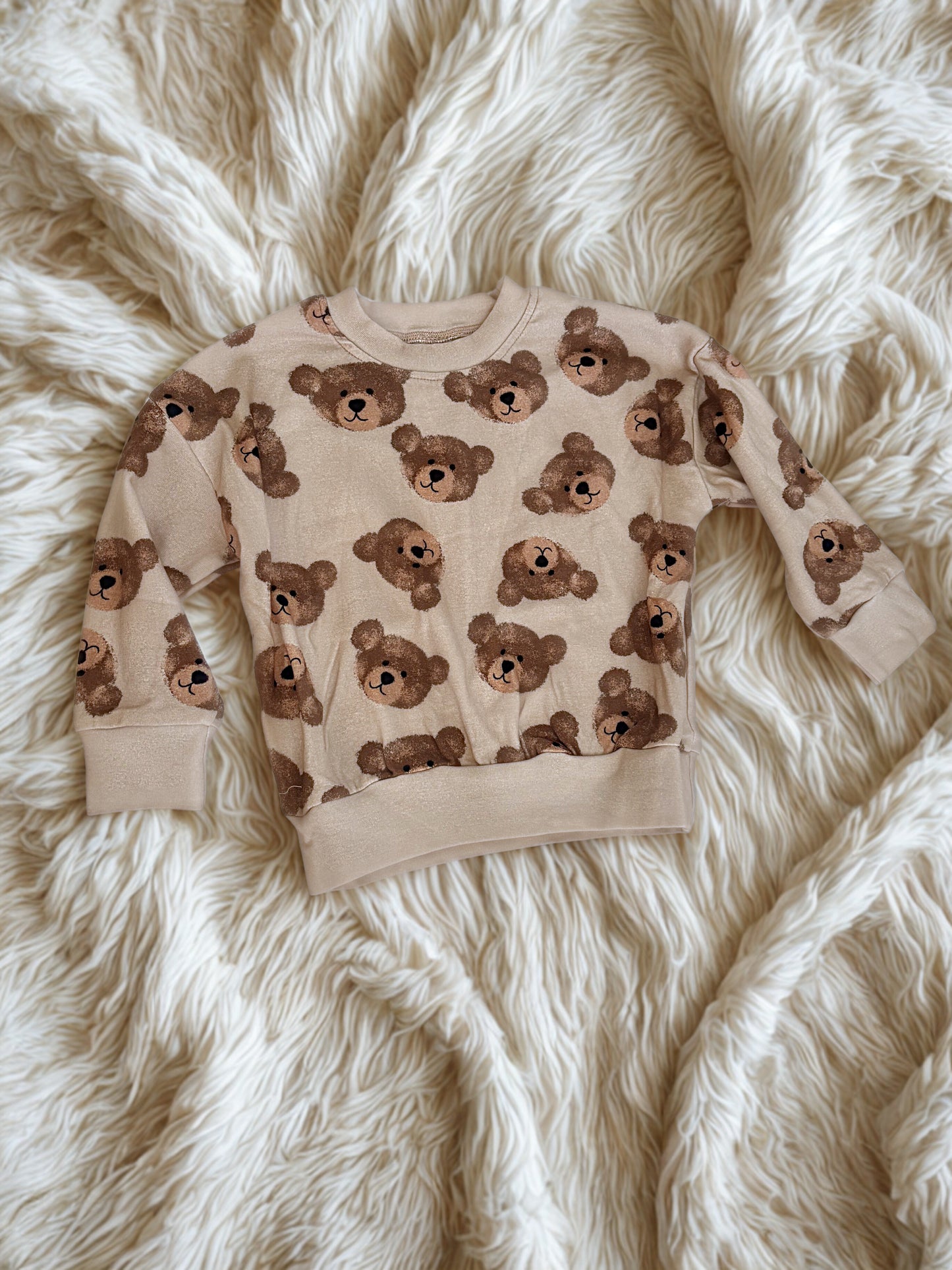 Fuzzy Bear Jogger Set