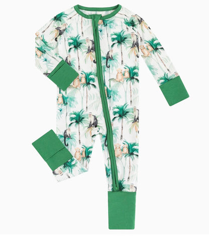 Palms + Monkeys Bamboo Sleeper