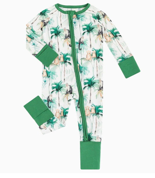 Palms + Monkeys Bamboo Sleeper