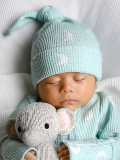 Mini Moons Organic Cotton Waffle Knit Sleeper