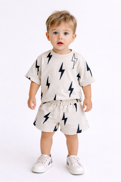 Lightening Bolt Short Set