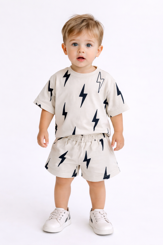 Lightening Bolt Short Set